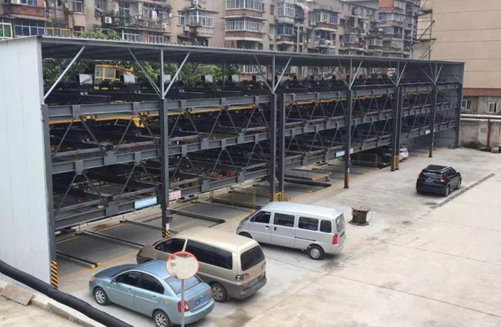 室外停車(chē)場(chǎng)四層機(jī)械車(chē)位-升降橫移式 室外停車(chē)場(chǎng)四層機(jī)械車(chē)位-升降橫移式